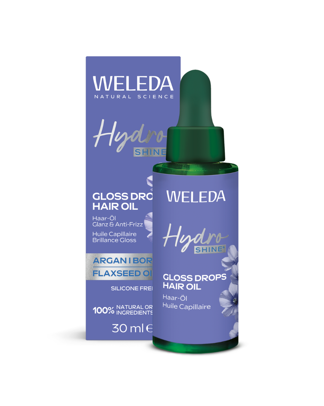 Ulei de păr Hydro Shine Gloss Drops 30 ml - imagine 2