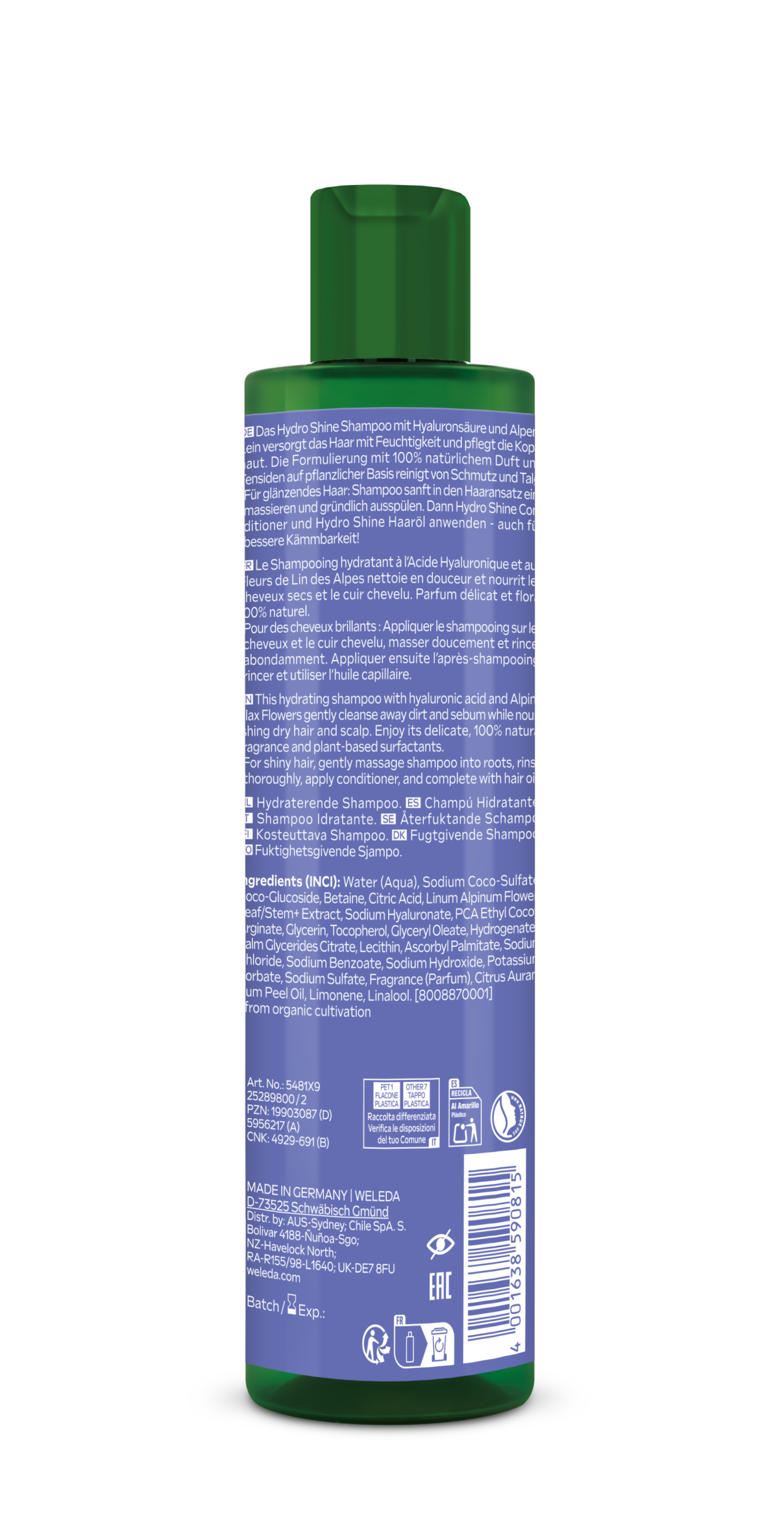 Șampon hidratant Hydro Shine 250 ml - imagine 2